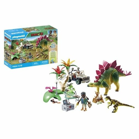 Figuras Acción Niños: Playset Playmobil Dinos 71523 Aventuras Jurásicas