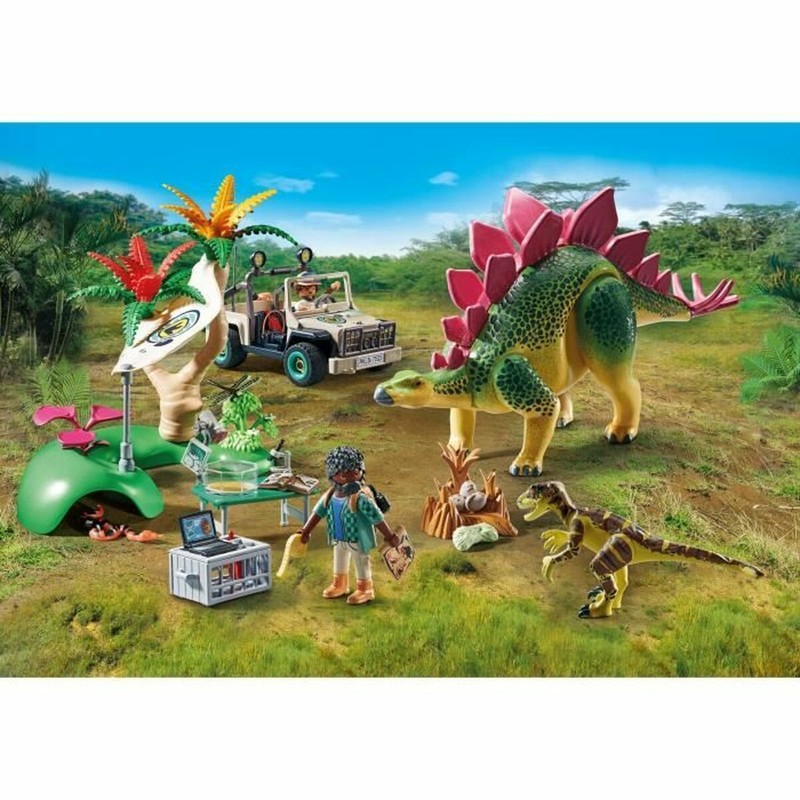 Figuras Acción Niños: Playset Playmobil Dinos 71523 Aventuras Jurásicas