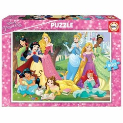 Puzzle infantil Educa Princesas Disney 500 Piezas - Compra online en MegaJuguetes