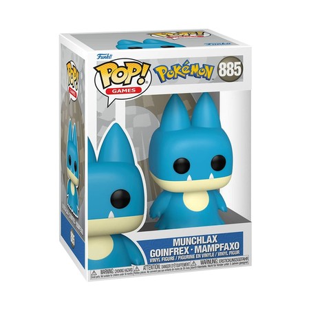Figuras Acción Niños Funko Pop! MUNCHLAX - Coleccionable Pokémon - Compra online en MegaJuguetes
