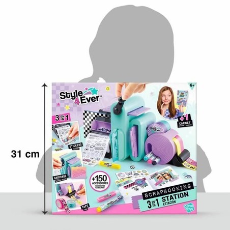 Juego de Manualidades Scrapbooking Canal Toys - Kit Creativo para Niños