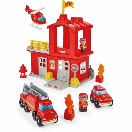 Juguetes Construcción Niños Ecoiffier Abrick Fire Station