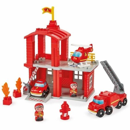 Juguetes Construcción Niños Ecoiffier Abrick Fire Station
