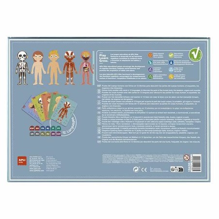 Puzzle infantil Apli Cuerpo Humano 240 Piezas