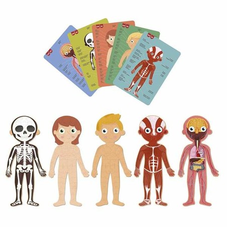 Puzzle infantil Apli Cuerpo Humano 240 Piezas