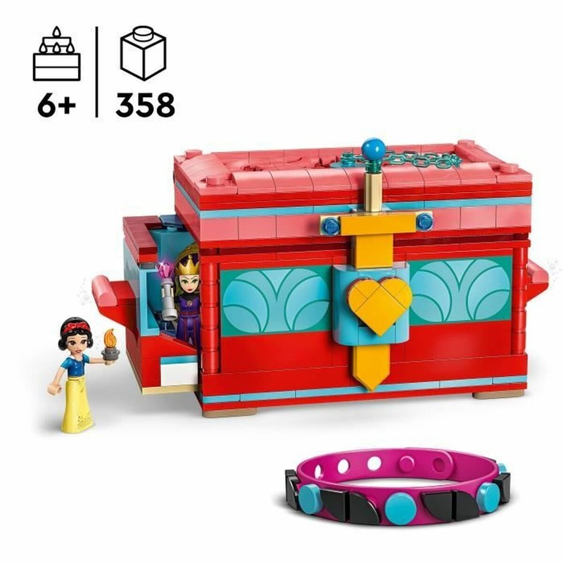 Juguetes Construcción Niños Lego 43276 Caja Joyero Blancanieves 358 Piezas