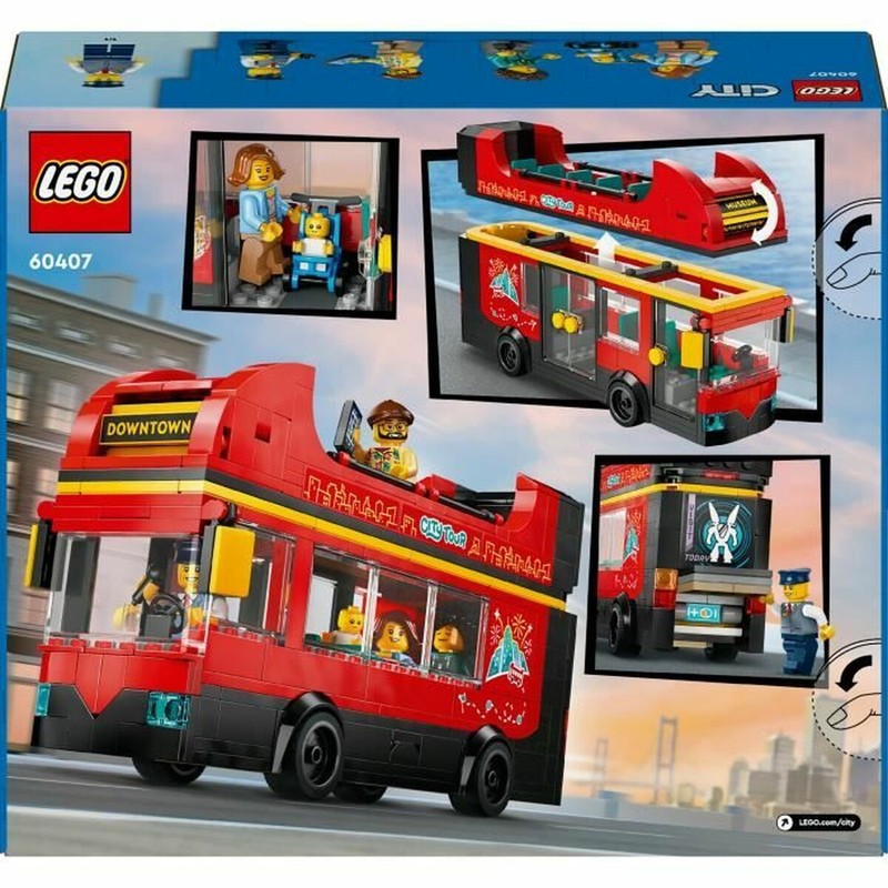 Juguetes Construcción Niños LEGO City Autobús 60407 Multicolor
