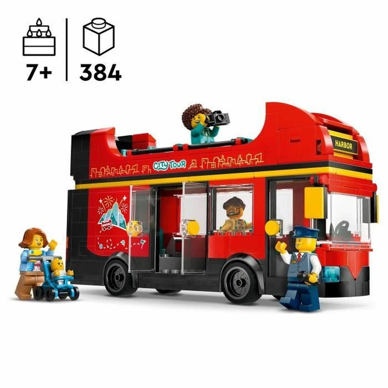 Juguetes Construcción Niños LEGO City Autobús 60407 Multicolor