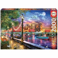 Puzzle 2000 Piezas Educa London Sunset 19046 - Compra online en MegaJuguetes