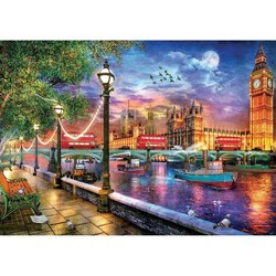 Puzzle 2000 Piezas Educa London Sunset 19046 - Compra online en MegaJuguetes 2