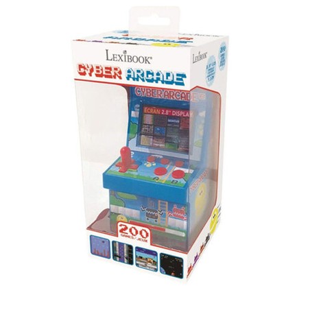 Juguetes Electrónicos Niños: Consola Lexibook Cyber Arcade 200 Juegos