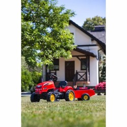 Juguetes Exterior Niños: Tractor a Pedales Falk Rojo con Remolque - Compra online en MegaJuguetes 2