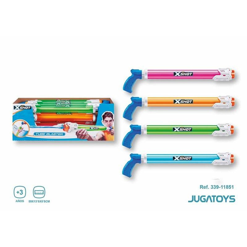 Juguetes Exterior Niños: Pistola de Agua Zuru X-Shot Warfare Soaker