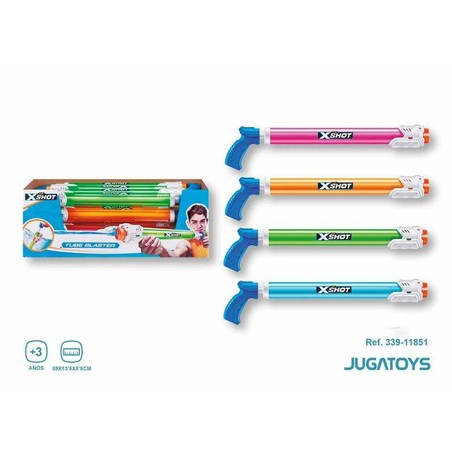 Juguetes Exterior Niños: Pistola de Agua Zuru X-Shot Warfare Soaker