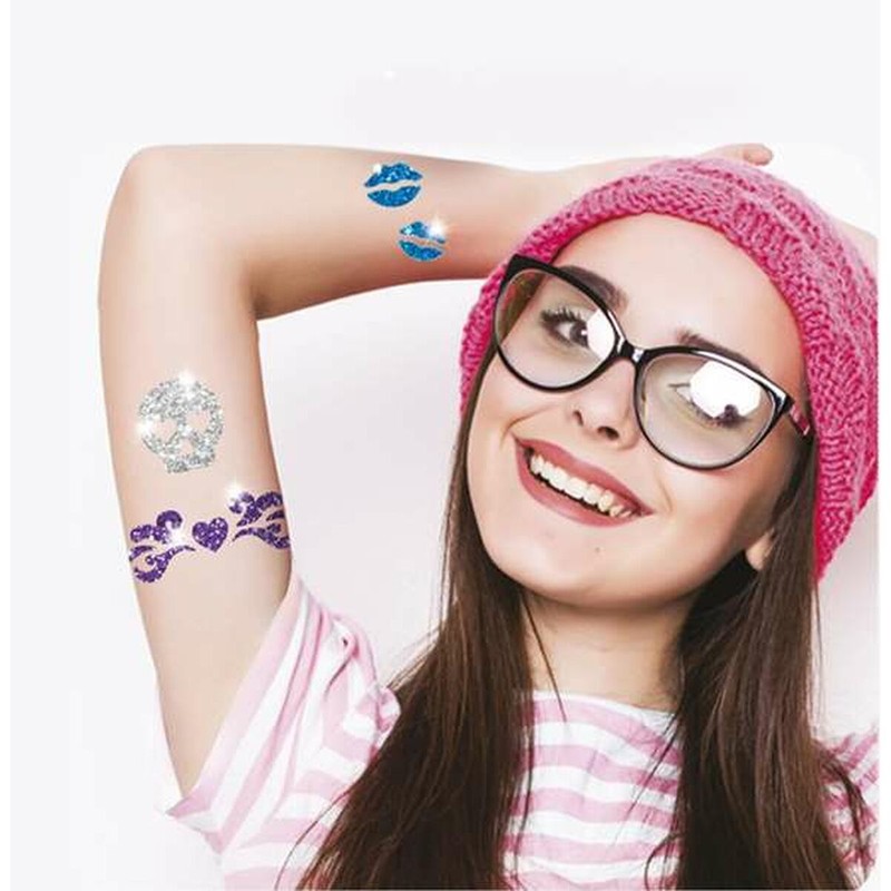 Disfraces Niños: Tatuajes Temporales Clementoni Crazy Tattoo Studio