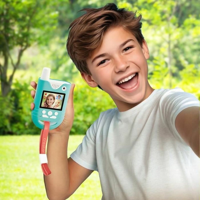 Juego de comunicación para construcción niños 3 años: Walkie-Talkie con efectos de voz