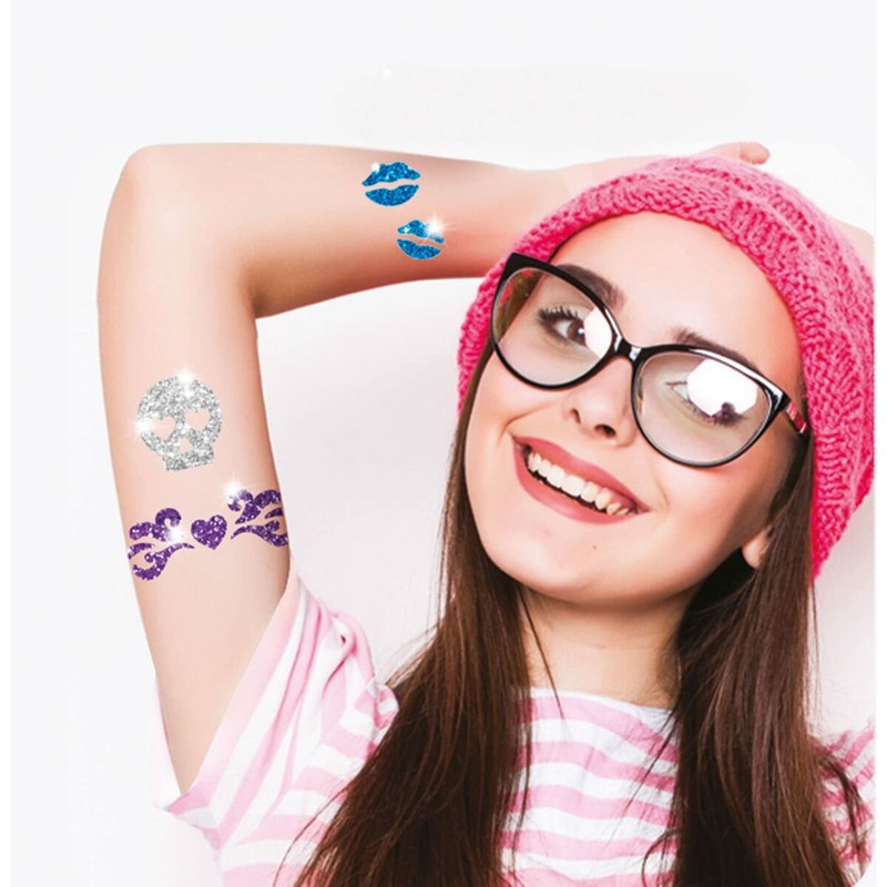 Disfraces Niños: Tatuajes Temporales Clementoni Crazy Tattoo Studio