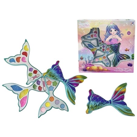 Disfraces Niños: Set Maquillaje Infantil Sirenas 3 Compartimentos - Compra online en MegaJuguetes