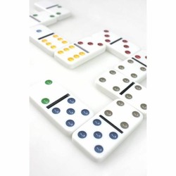 Juegos de Mesa Niños: Dominó Tactic Double 6 Clásico - Compra online en MegaJuguetes 2