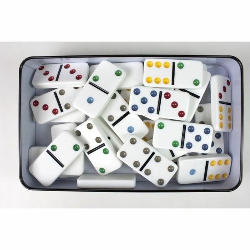 Juegos de Mesa Niños: Dominó Tactic Double 6 Clásico