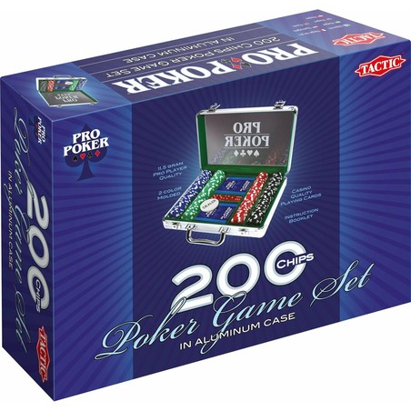 Juegos Mesa Niños: Set de Póquer Tactic 03090 Completo