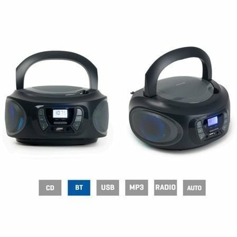 Juguetes Musicales Niños: Radio CD Bluetooth MP3 FONESTAR BOOM-ONE-G - Compra online en MegaJuguetes
