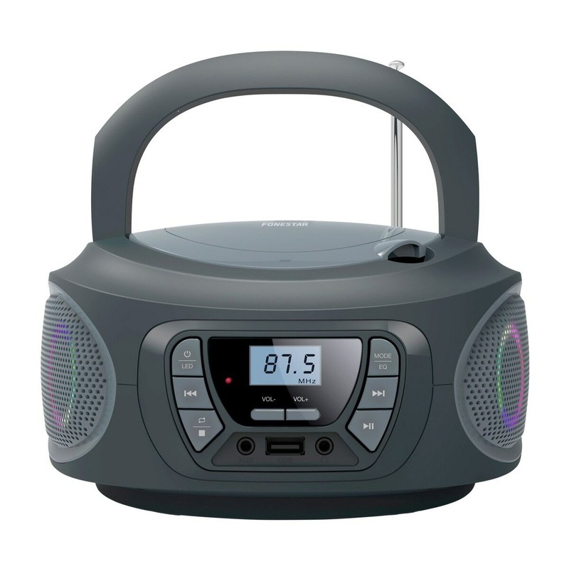 Juguetes Musicales Niños: Radio CD Bluetooth MP3 FONESTAR BOOM-ONE-G