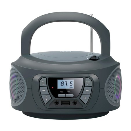 Juguetes Musicales Niños: Radio CD Bluetooth MP3 FONESTAR BOOM-ONE-G