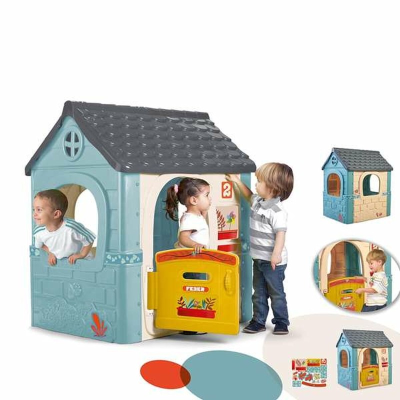 Juguetes Construcción Niños: Casa Infantil de Juego Feber 124cm