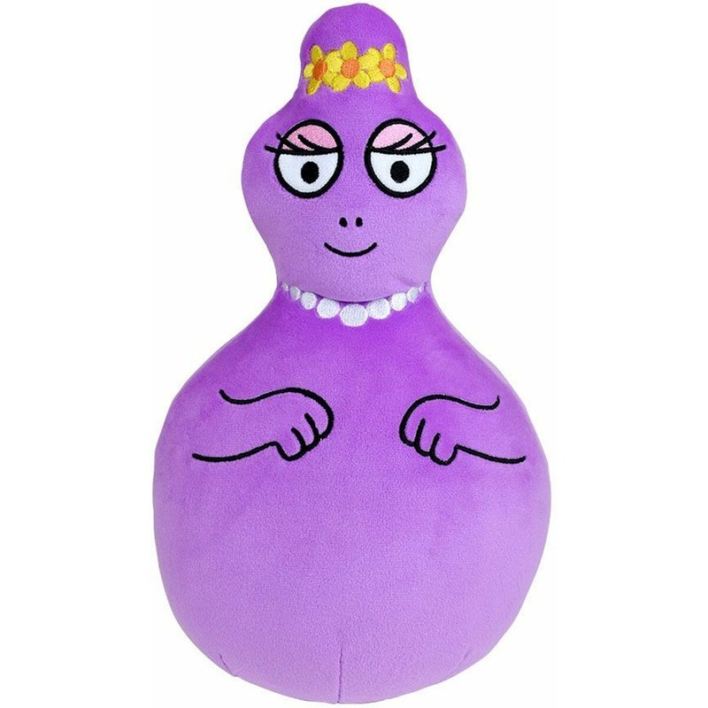 Un Barbapapa rosa, peluche poliéster hipoalergénico para recién nacidos
