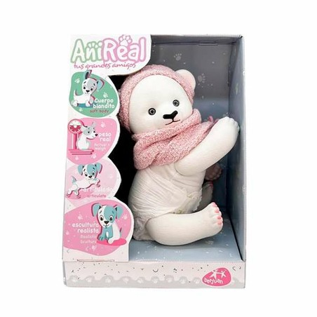 Peluches Niños Berjuan Anireal Oso Polar 35 cm