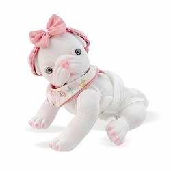 Peluches Niños Berjuan Anireal - Perro Blanco 35 cm - Compra online en MegaJuguetes 2
