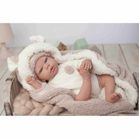 Muñecas Niñas Reborn Arias Anna 40 cm: Realismo y Ternura