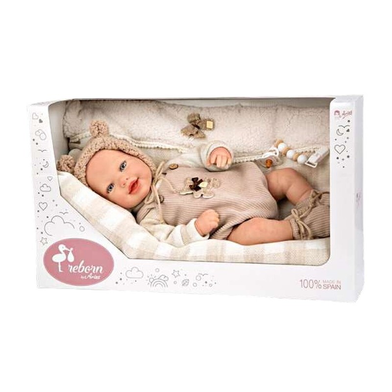 Muñecas Niñas Reborn Arias Rubén 45 cm Realista