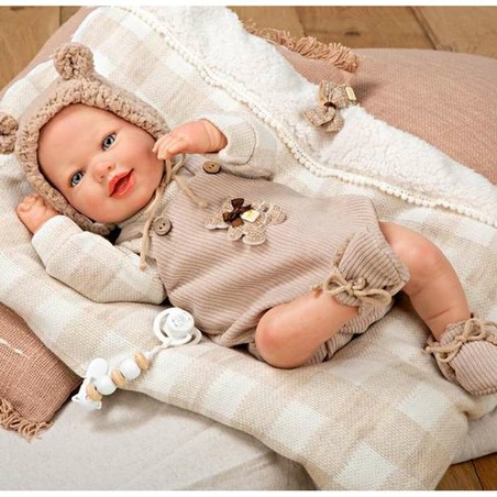 Muñecas Niñas Reborn Arias Rubén 45 cm Realista