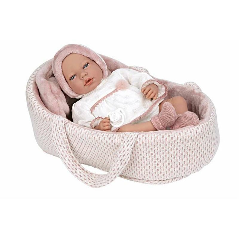 Muñecas Niñas Arias Elegance Andie 40 cm con Capazo - Compra online en MegaJuguetes
