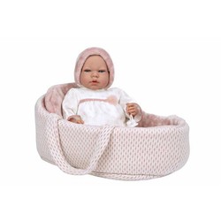 Muñecas Niñas Arias Elegance Andie 40 cm con Capazo - Compra online en MegaJuguetes 2