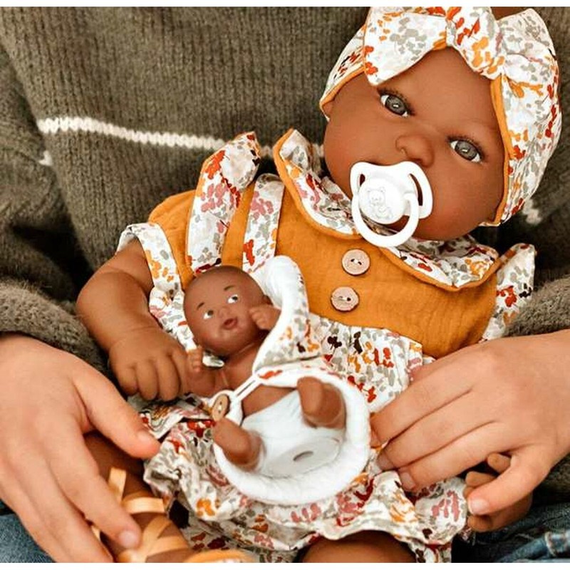 Muñecas Niñas Arias Elegance: Bebé Realista 45 cm