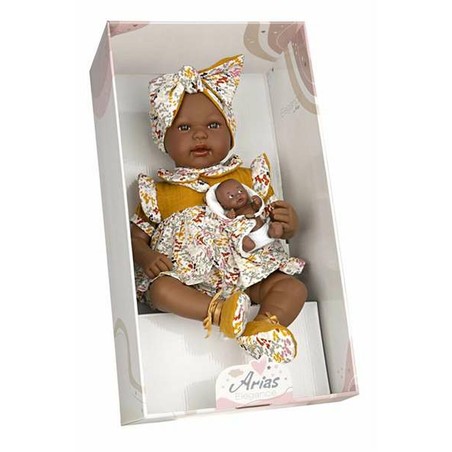 Muñecas Niñas Arias Elegance: Bebé Realista 45 cm