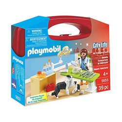 Figuras Acción Niños: Playset Veterinario Playmobil City Life 5653 - Compra online en MegaJuguetes
