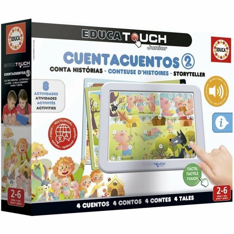 Cuentacuentos que ayuda a desarrollar la paciencia y la atención