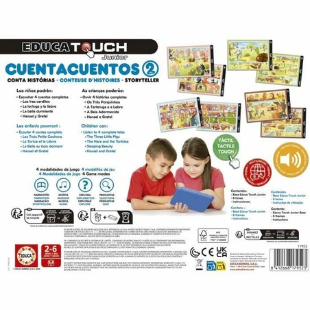 Unidades de Cuentacuentos Educa, con instrucciones en español