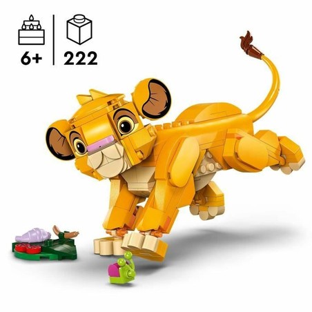 Juguetes Construcción Niños Lego Disney Simba 222 Piezas