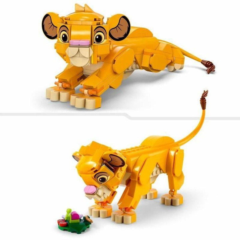 Juguetes Construcción Niños Lego Disney Simba 222 Piezas
