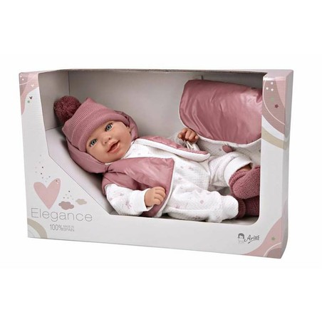 Muñecas Niñas: Muñeco Bebé Arias Elegance 45 cm - Compra online en MegaJuguetes