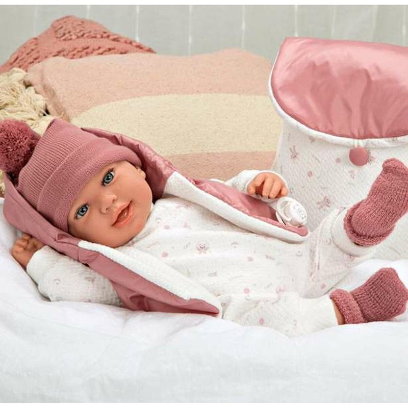 Muñecas Niñas: Muñeco Bebé Arias Elegance 45 cm