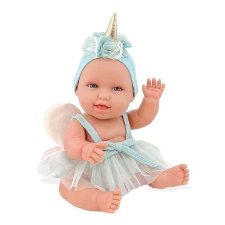 Muñecas Niñas Berjuan: Bebé Andrea Unicornio 38 cm