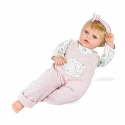 Muñecas Niñas Berjuan: Muñeco Bebé Mi Nene Pichi Rosa 60 cm - Compra online en MegaJuguetes