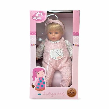 Muñecas Niñas Berjuan: Muñeco Bebé Mi Nene Pichi Rosa 60 cm