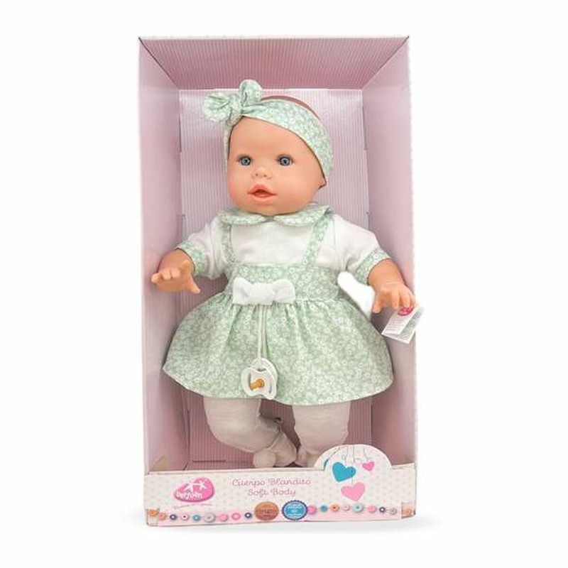 Muñecas Niñas Bebé Berjuan 50 cm con Pijama Floral